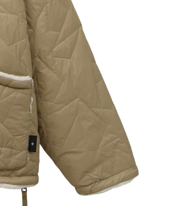【TAION】MILITARY STAR★ QUILTING ＆ BOA REVERSIBLE STAND JACKET(UNISEX) 詳細画像 12