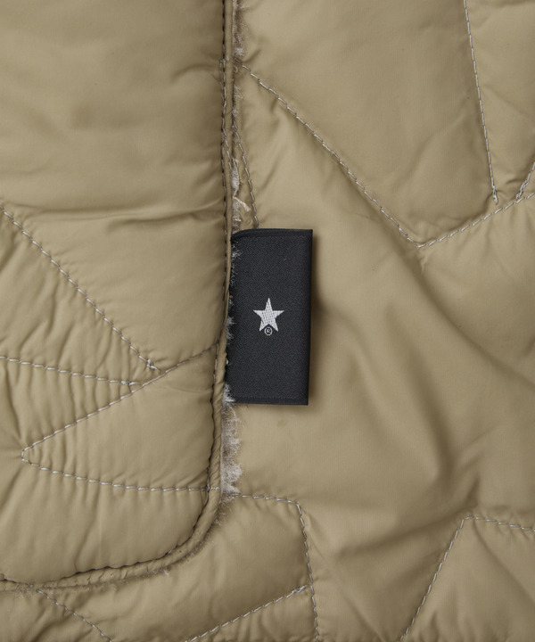 【TAION】MILITARY STAR★ QUILTING ＆ BOA REVERSIBLE STAND JACKET(UNISEX) 詳細画像 13
