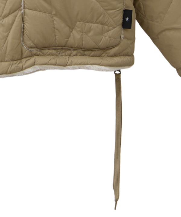 【TAION】MILITARY STAR★ QUILTING ＆ BOA REVERSIBLE STAND JACKET(UNISEX) 詳細画像 15