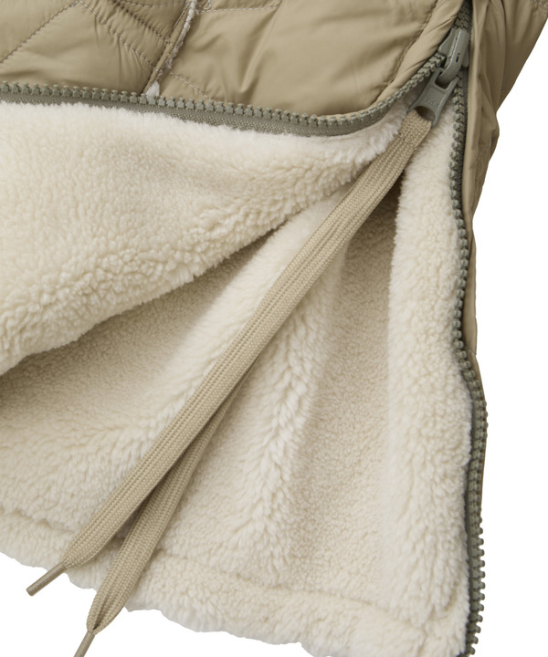 【TAION】MILITARY STAR★ QUILTING ＆ BOA REVERSIBLE STAND JACKET(UNISEX) 詳細画像 16