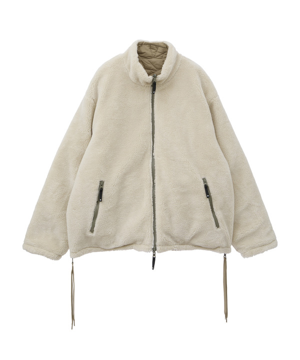 【TAION】MILITARY STAR★ QUILTING ＆ BOA REVERSIBLE STAND JACKET(UNISEX) 詳細画像 17