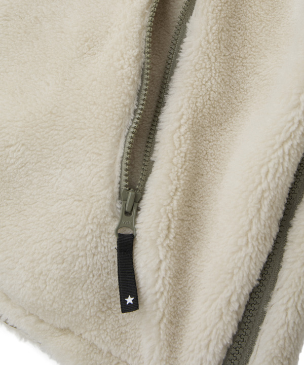 【TAION】MILITARY STAR★ QUILTING ＆ BOA REVERSIBLE STAND JACKET(UNISEX) 詳細画像 33
