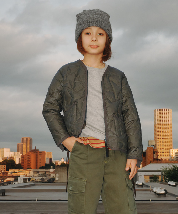 【TAION】MILITARY STAR★ QUILTING JACKET(KIDS) 詳細画像 1