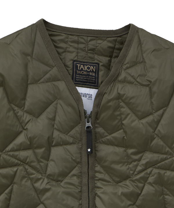 【TAION】MILITARY STAR★ QUILTING JACKET(KIDS) 詳細画像 4