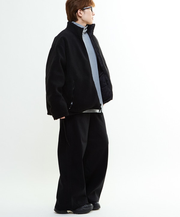 【KURO】WIDE DENIM PANTS / BLACK 詳細画像 13