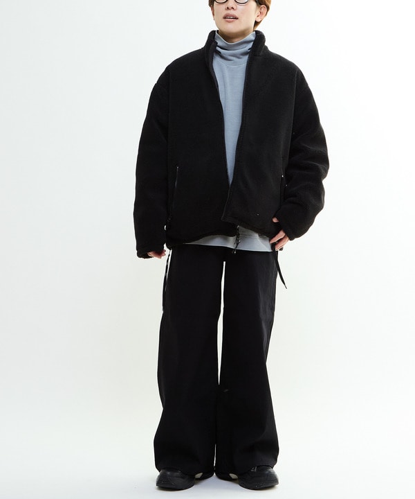【KURO】WIDE DENIM PANTS / BLACK 詳細画像 14