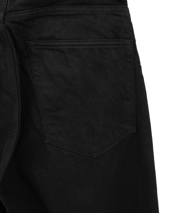 【KURO】WIDE DENIM PANTS / BLACK 詳細画像 6