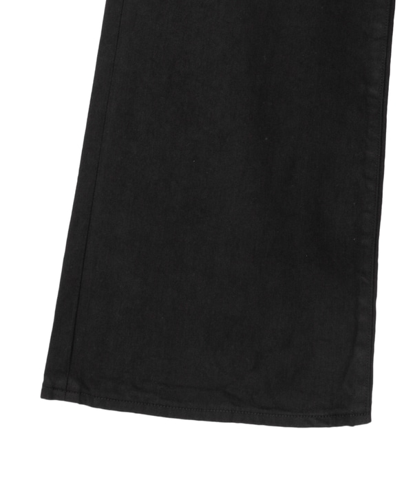 【KURO】WIDE DENIM PANTS / BLACK 詳細画像 7