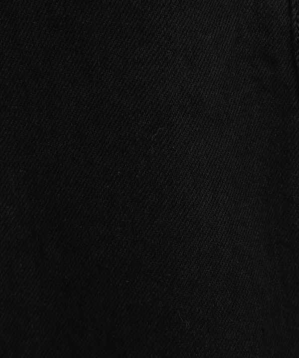 【KURO】WIDE DENIM PANTS / BLACK 詳細画像 9