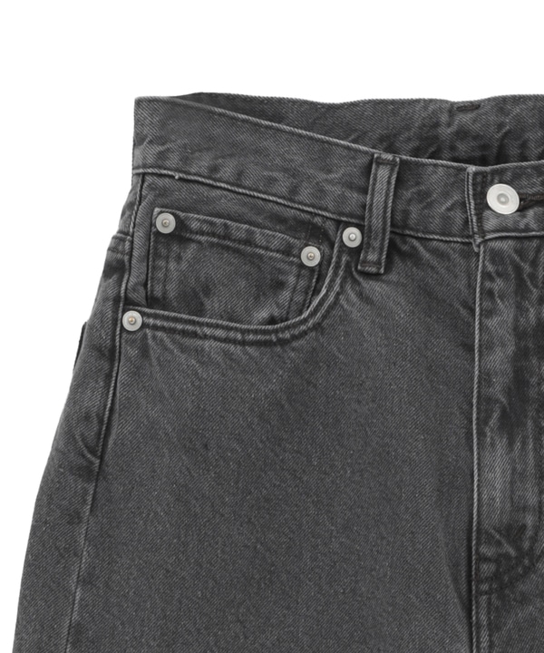 【KURO】WIDE DENIM PANTS / GREY 詳細画像 2