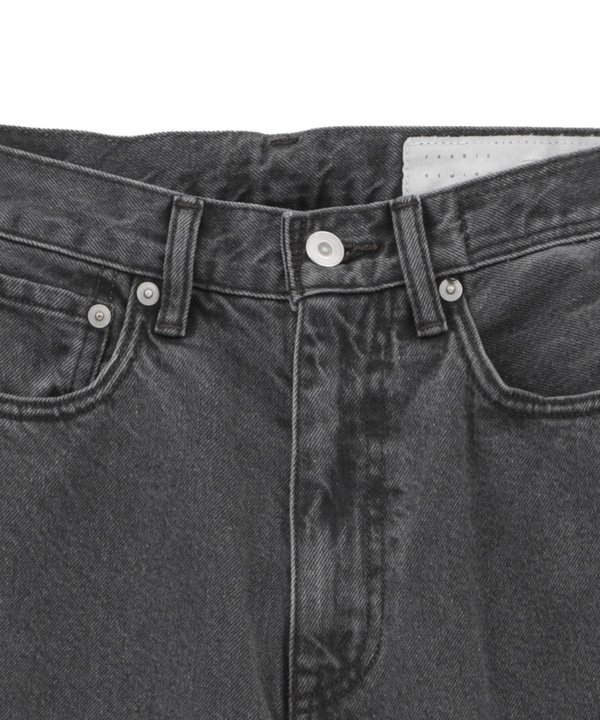 【KURO】WIDE DENIM PANTS / GREY 詳細画像 3