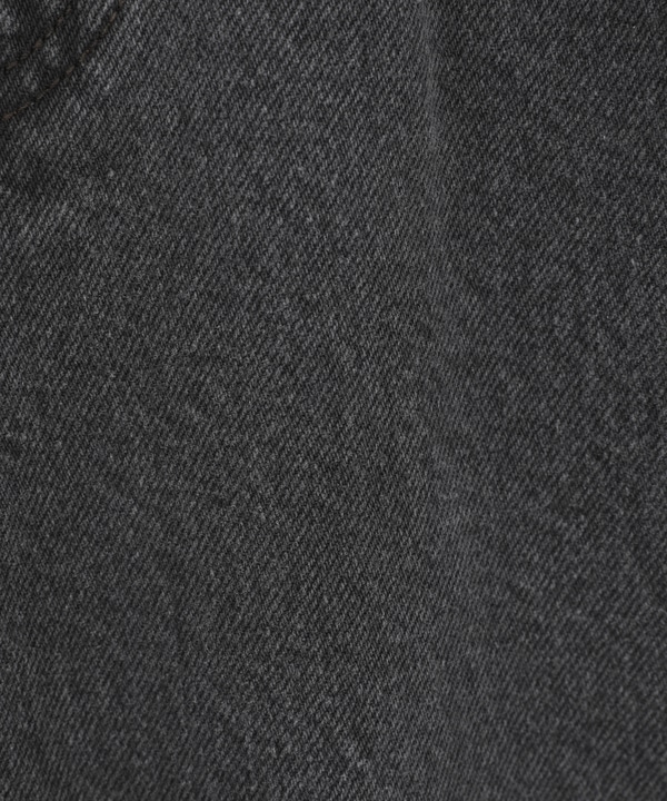 【KURO】WIDE DENIM PANTS / GREY 詳細画像 8