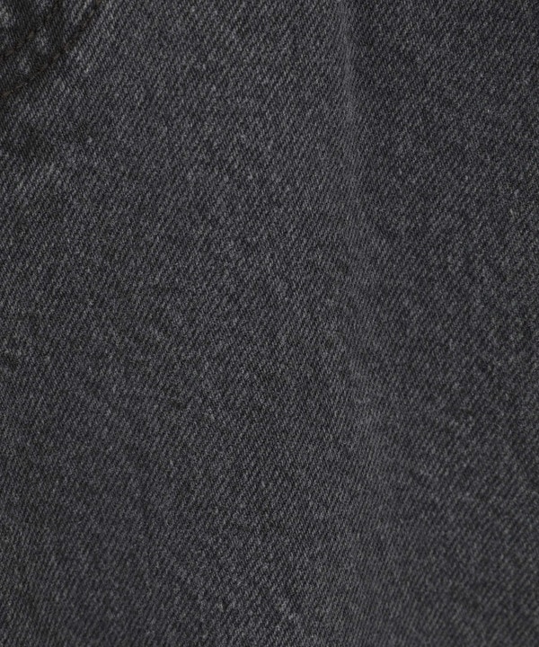 【KURO】WIDE DENIM PANTS / GREY 詳細画像 9