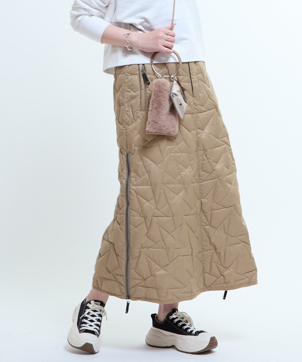 【TAION】MILITARY STAR★ QUILTING SKIRT 詳細画像 14