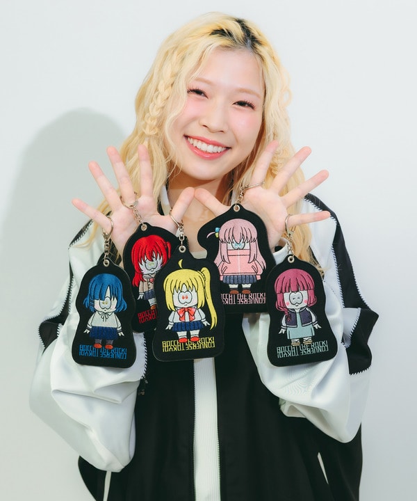 アニメ【ぼっち・ざ・ろっく！】【HUMAN ROBOT】EMBROIDERY POACH CHARM 詳細画像 2