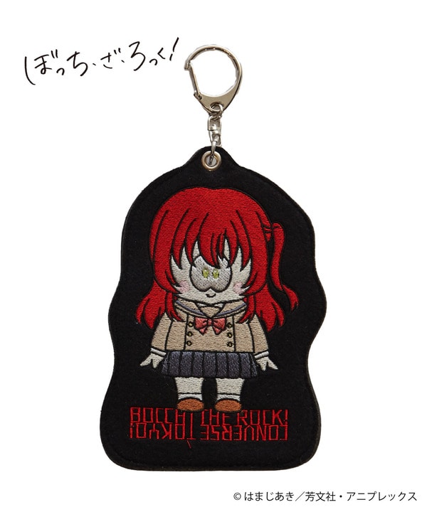 アニメ【ぼっち・ざ・ろっく！】【HUMAN ROBOT】EMBROIDERY POACH CHARM 詳細画像 レッド 1