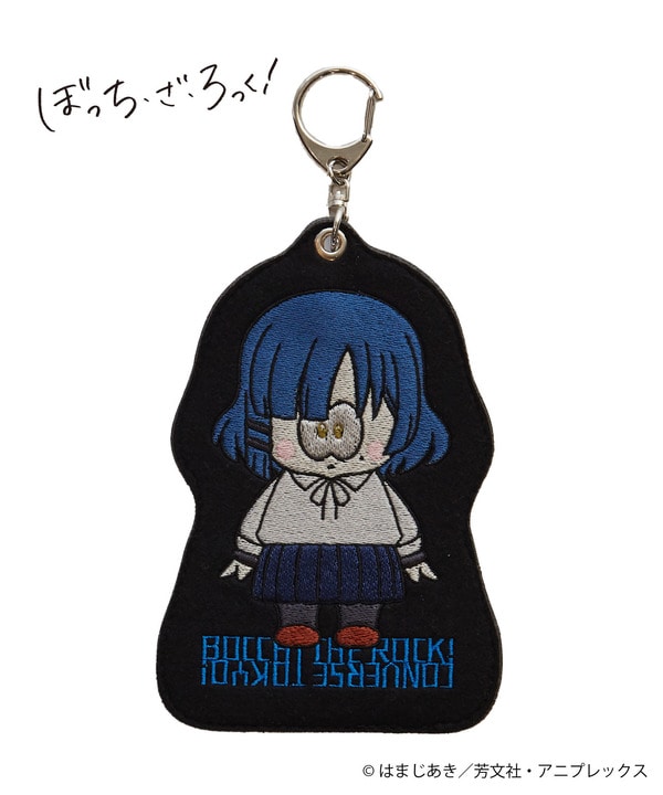 アニメ【ぼっち・ざ・ろっく！】【HUMAN ROBOT】EMBROIDERY POACH CHARM 詳細画像 ブルー 1