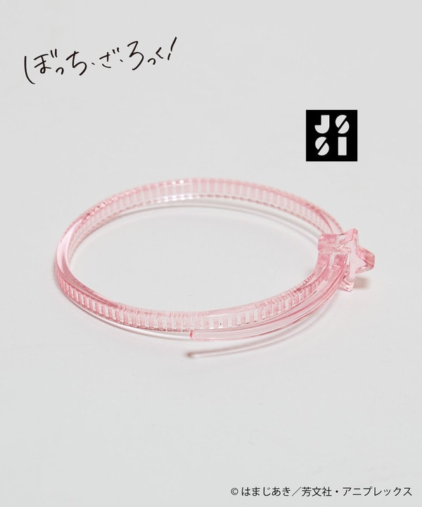 アニメ【ぼっち・ざ・ろっく！】【JISS】「結束バンド」STAR★ BANGLE 詳細画像 ピンク 1