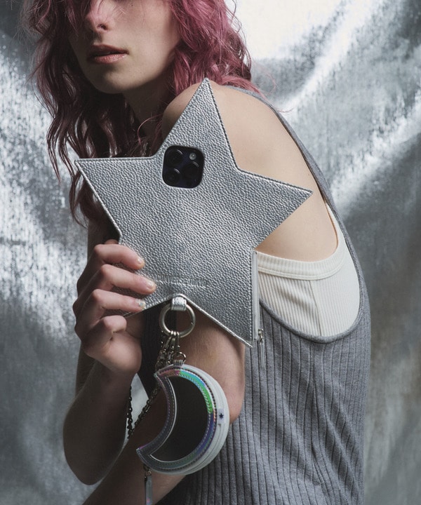 【ajew】STAR★ SHOULDER PHONE CASE 詳細画像 3