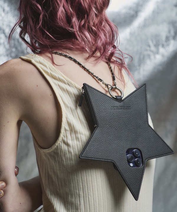 【ajew】STAR★ SHOULDER PHONE CASE 詳細画像 4