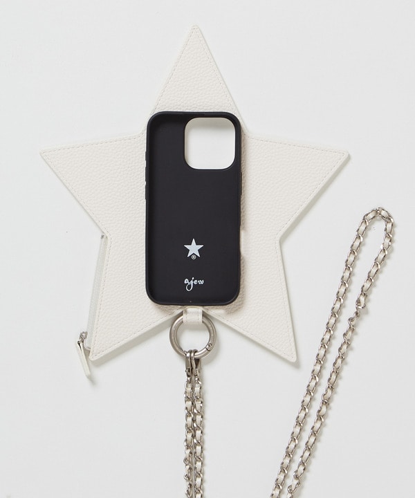 【ajew】STAR★ SHOULDER PHONE CASE 詳細画像 7