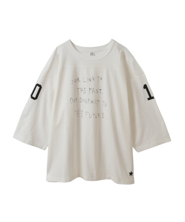 【FILL THE BILL】NUMBER FOOTBALL TEE 詳細画像 1