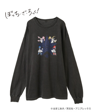 アニメ【ぼっち・ざ・ろっく！】【美好よしみ】「結束バンド」GRAPHIC LONGSLEEVE TEE