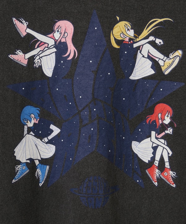 アニメ【ぼっち・ざ・ろっく！】【美好よしみ】「結束バンド」GRAPHIC LONGSLEEVE TEE 詳細画像 2