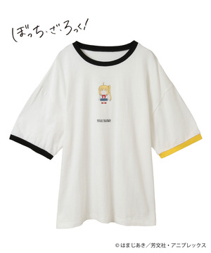 アニメ【ぼっち・ざ・ろっく！】【HUMAN ROBOT】GRAPHIC RINGER TEE