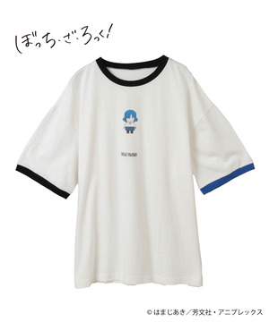 アニメ【ぼっち・ざ・ろっく！】【HUMAN ROBOT】GRAPHIC RINGER TEE