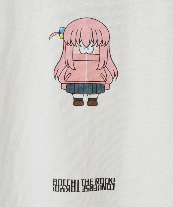アニメ【ぼっち・ざ・ろっく！】【HUMAN ROBOT】GRAPHIC RINGER TEE 詳細画像 4