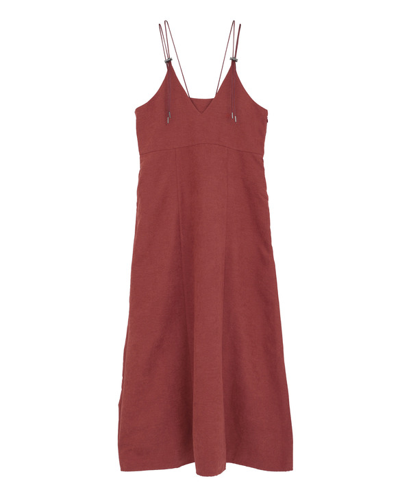 PEACH POPLIN CAMISOLE DRESS 詳細画像 4