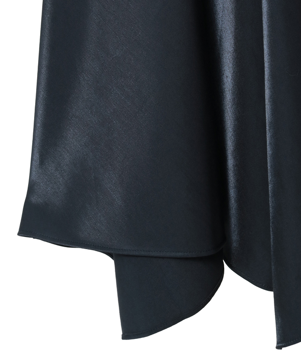 SATIN DRAPED DRESS 詳細画像 5