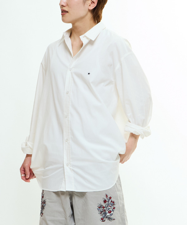 STAR★ ONEPOINT OVERSIZED SHIRT 詳細画像 1