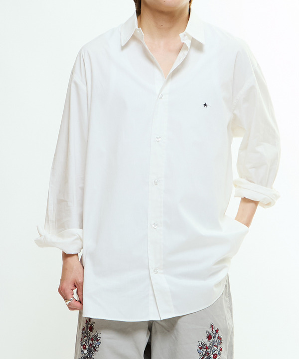 STAR★ ONEPOINT OVERSIZED SHIRT 詳細画像 2