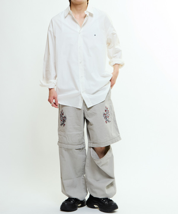 STAR★ ONEPOINT OVERSIZED SHIRT 詳細画像 4