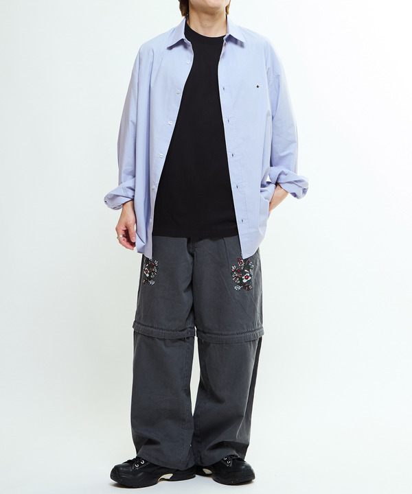 STAR★ ONEPOINT OVERSIZED SHIRT 詳細画像 7