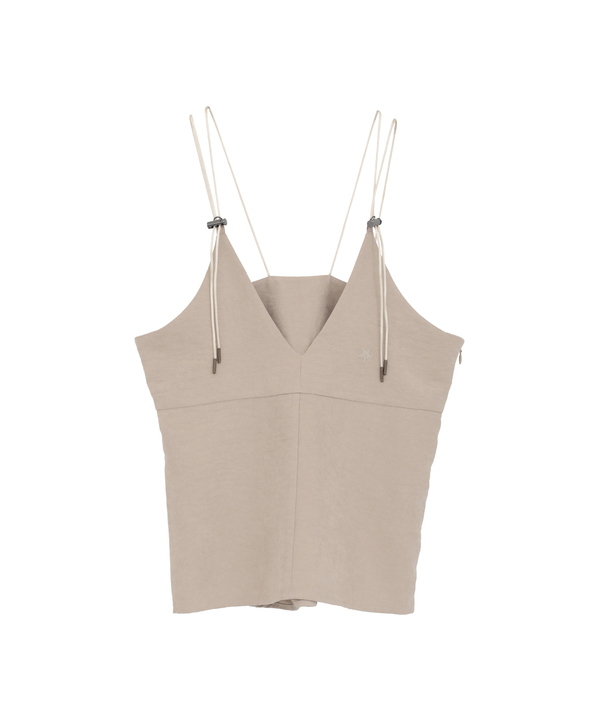 PEACH POPLIN CAMISOLE BUSTIER 詳細画像 ベージュ 1