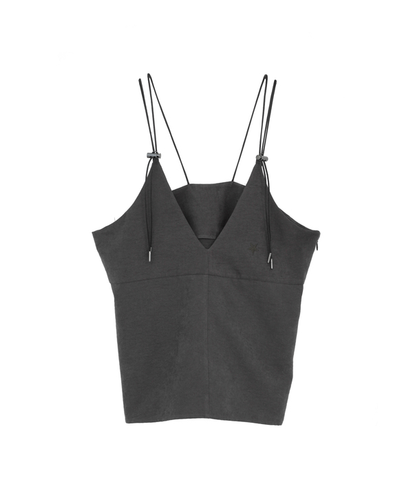 PEACH POPLIN CAMISOLE BUSTIER 詳細画像 チャコールグレー 1