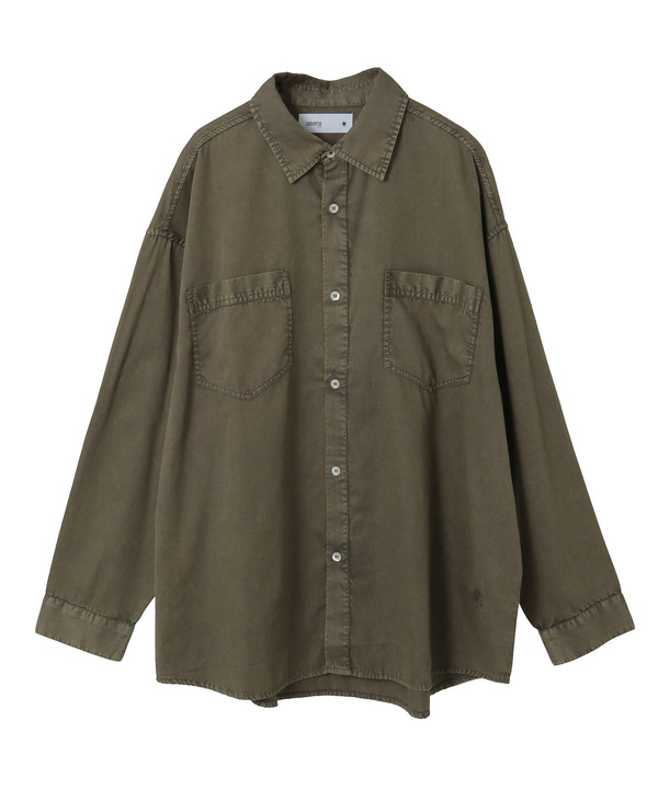 ACID WASH STAR★ PATCH OVER SHIRT 詳細画像 8