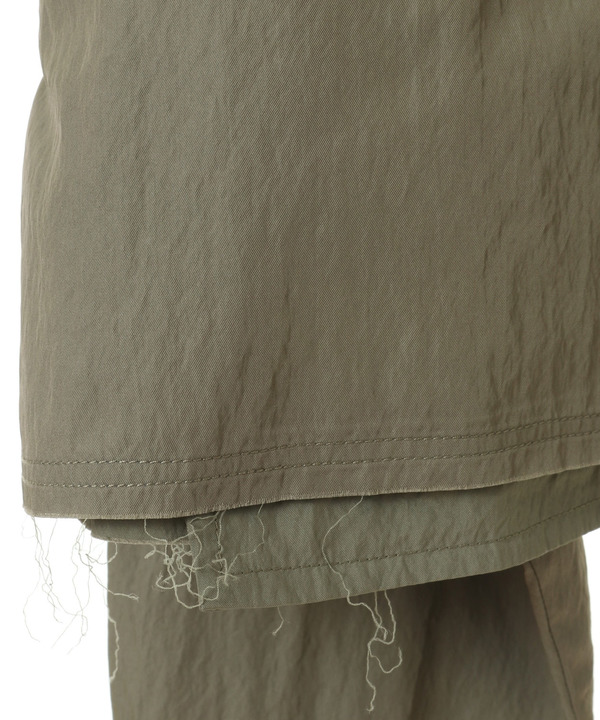 【HL】EDGE CUT CROPPED SHIRT 詳細画像 8