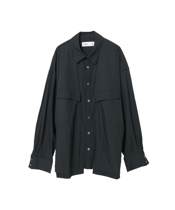 【HL】EDGE CUT OVERSIZED SHIRT 詳細画像 ブラック 1