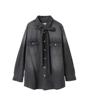 BOWTIE DENIM SHIRT