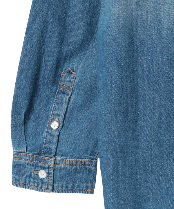 BOWTIE DENIM SHIRT 詳細画像 4