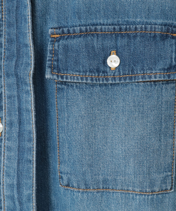 BOWTIE DENIM SHIRT 詳細画像 7