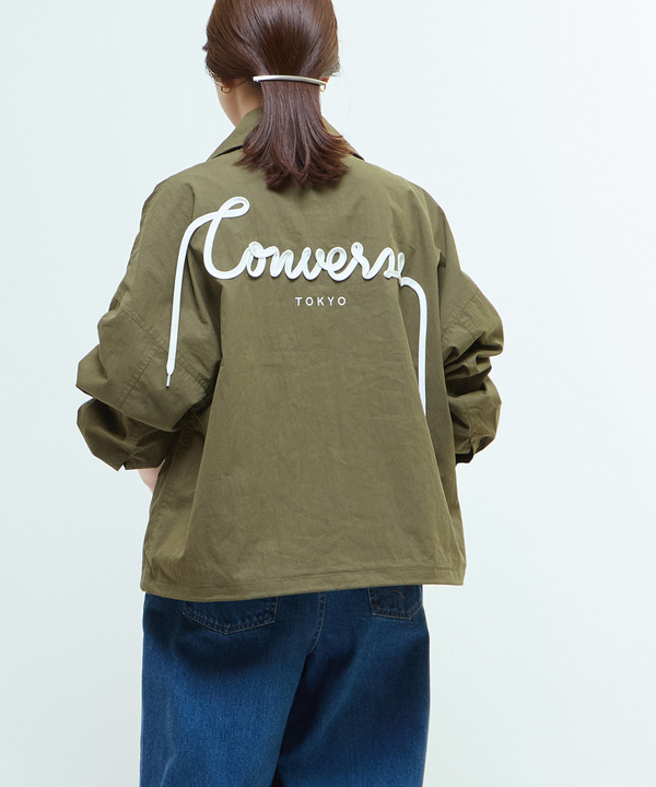 BACK SPINDLE LOGO MILITARY SHIRT JACKET 詳細画像 1