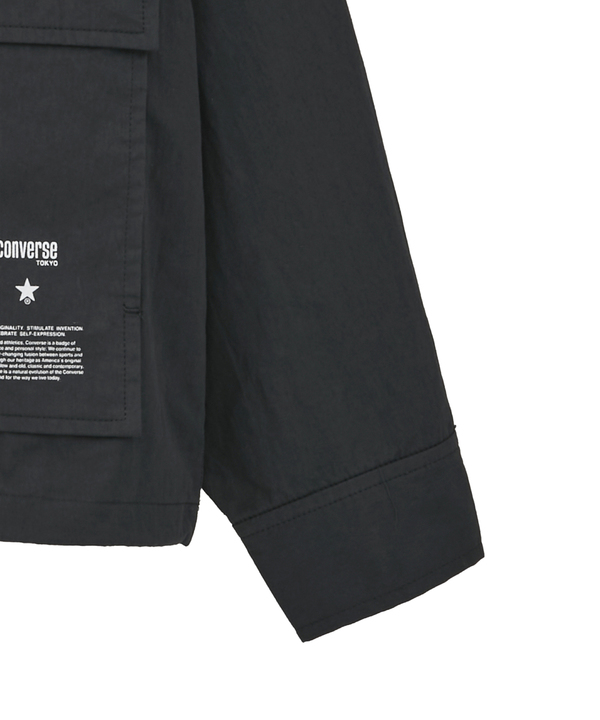BACK SPINDLE LOGO MILITARY SHIRT JACKET 詳細画像 13