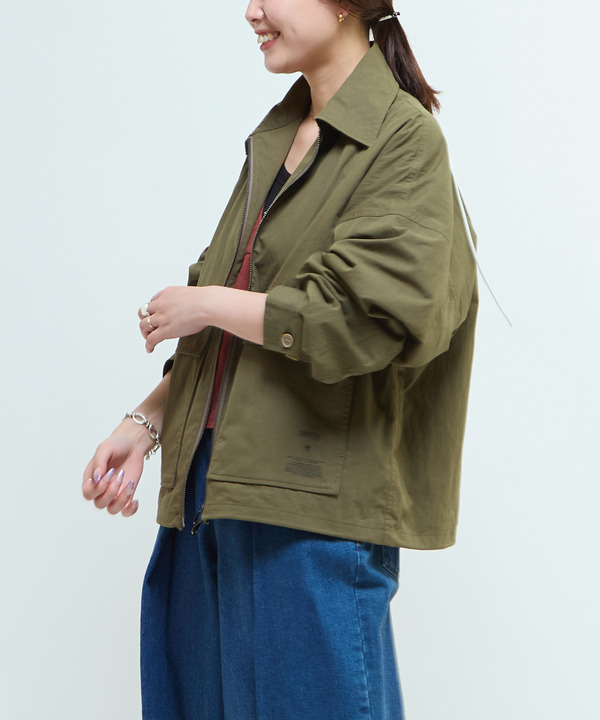 BACK SPINDLE LOGO MILITARY SHIRT JACKET 詳細画像 4