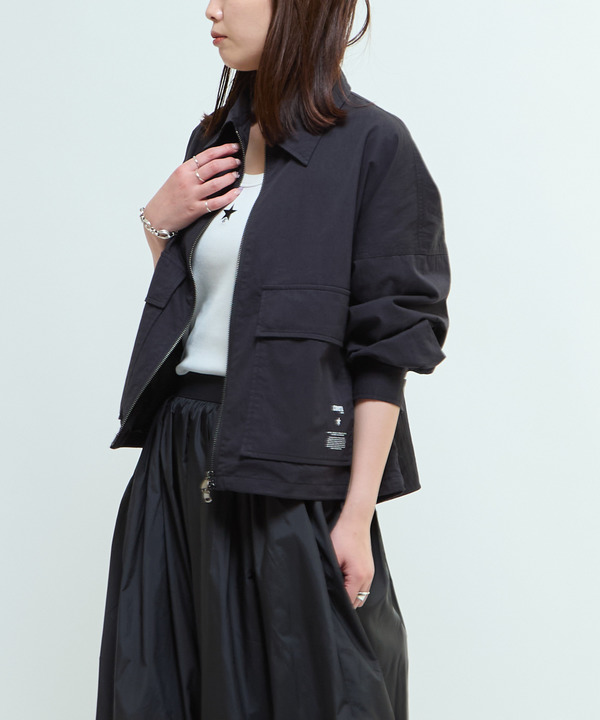 BACK SPINDLE LOGO MILITARY SHIRT JACKET 詳細画像 6