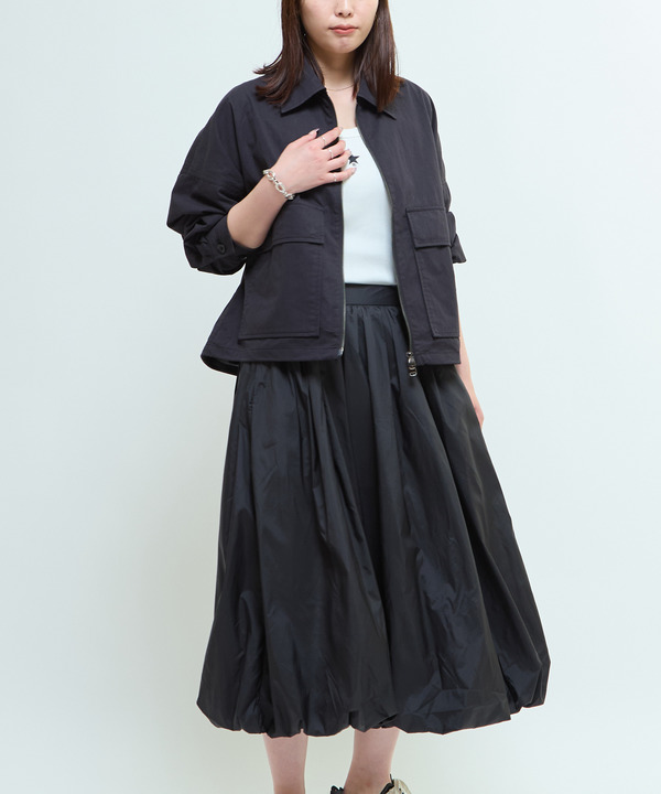 BACK SPINDLE LOGO MILITARY SHIRT JACKET 詳細画像 8